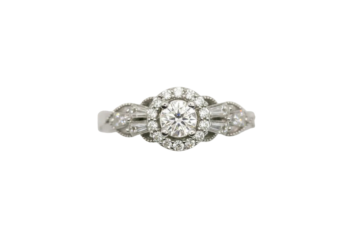 Diamond Cluster Ring