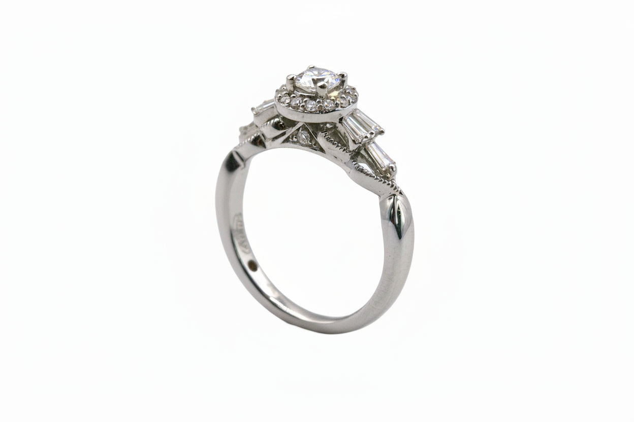 Diamond Cluster Ring