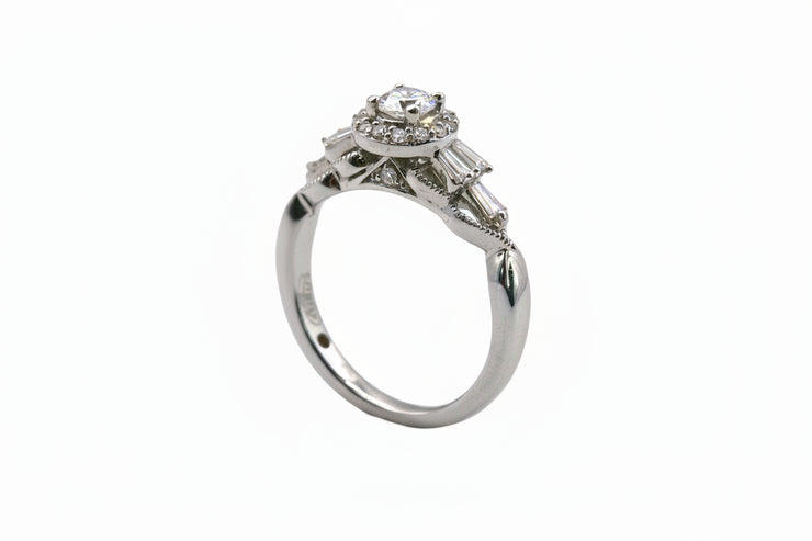 Diamond Cluster Ring