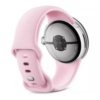 Google Pixel Watch 3 Wi-Fi Polished Silver Aluminium 41MM Rose Quartz Active Band