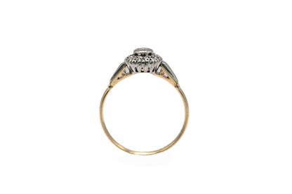Diamond Cluster Ring