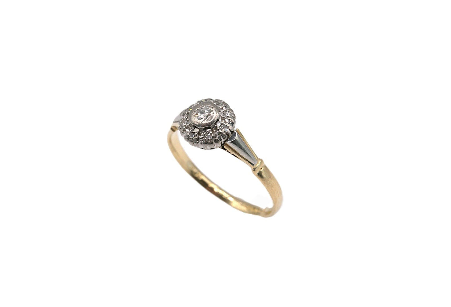 Diamond Cluster Ring