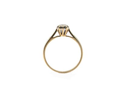 Diamond Cluster Ring