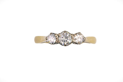 Diamond Trilogy Ring