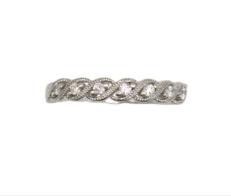 Half Eternity Diamond Ring