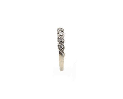 Half Eternity Diamond Ring