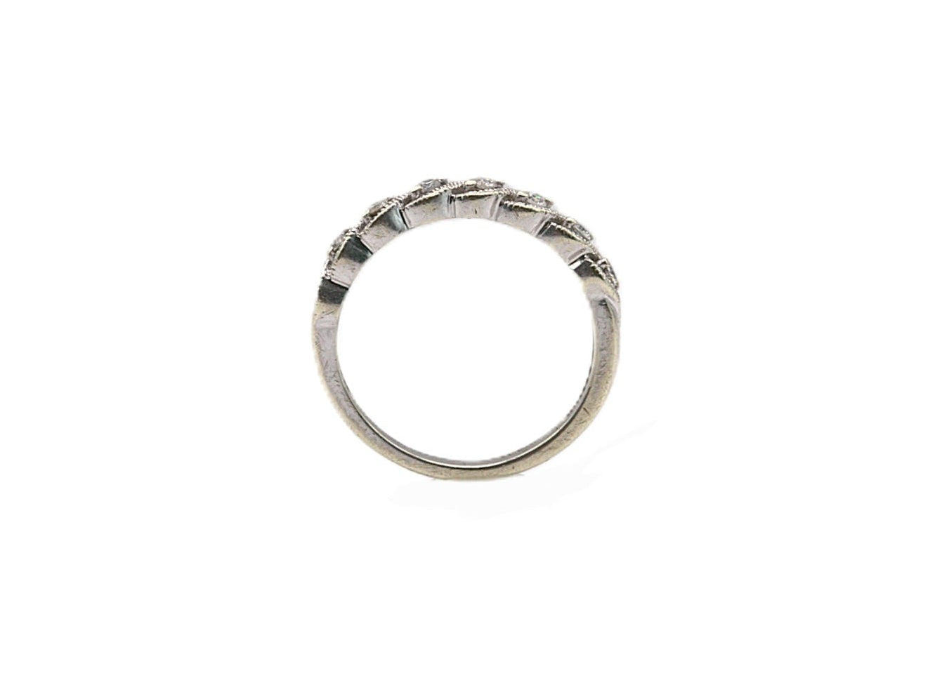 Half Eternity Diamond Ring