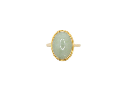 Oval Jadeite Ring