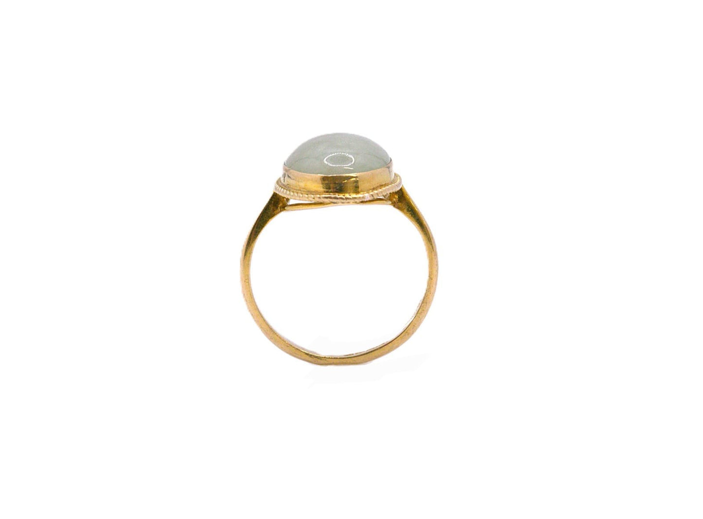 Oval Jadeite Ring