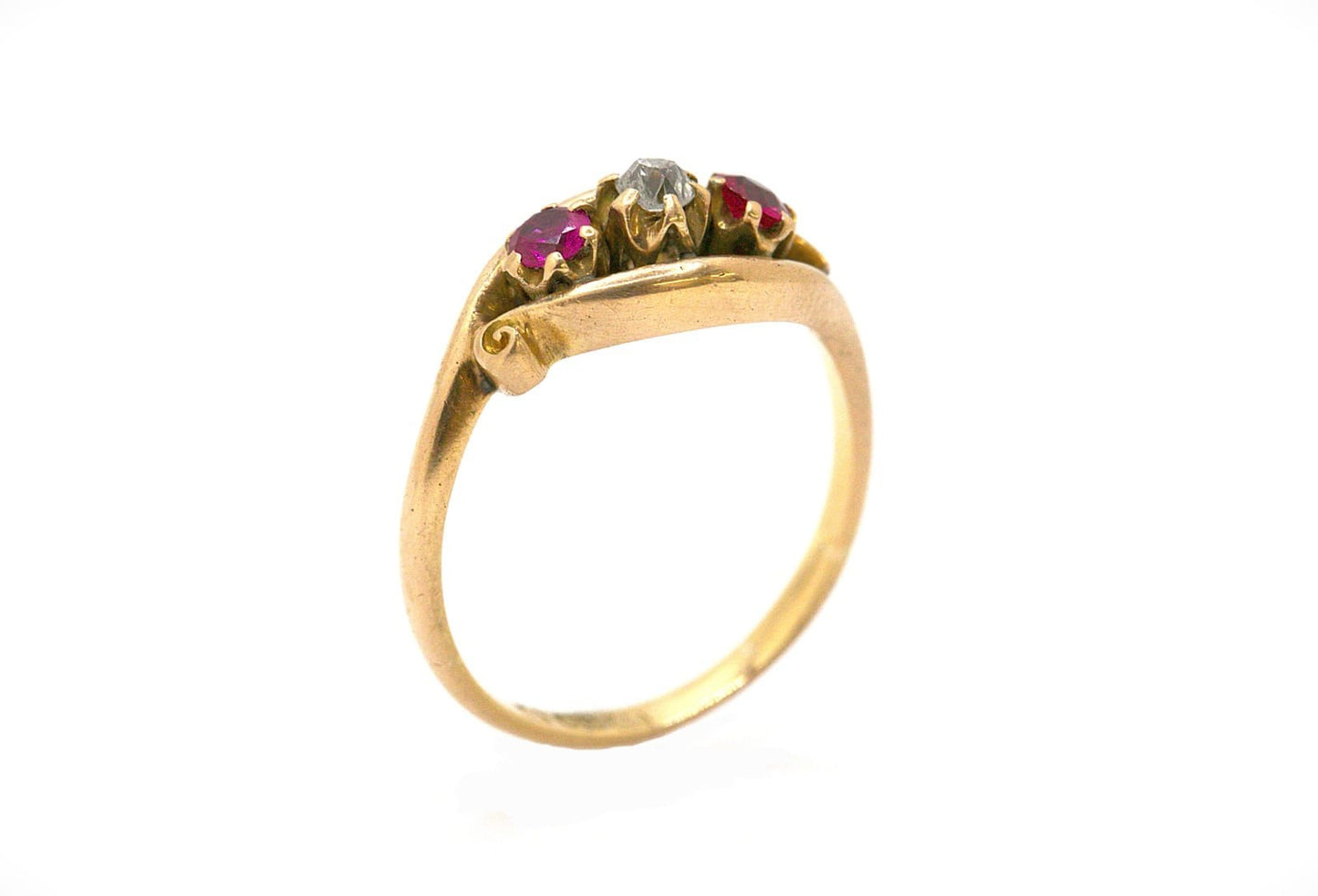 Ruby & Diamond Trilogy Ring