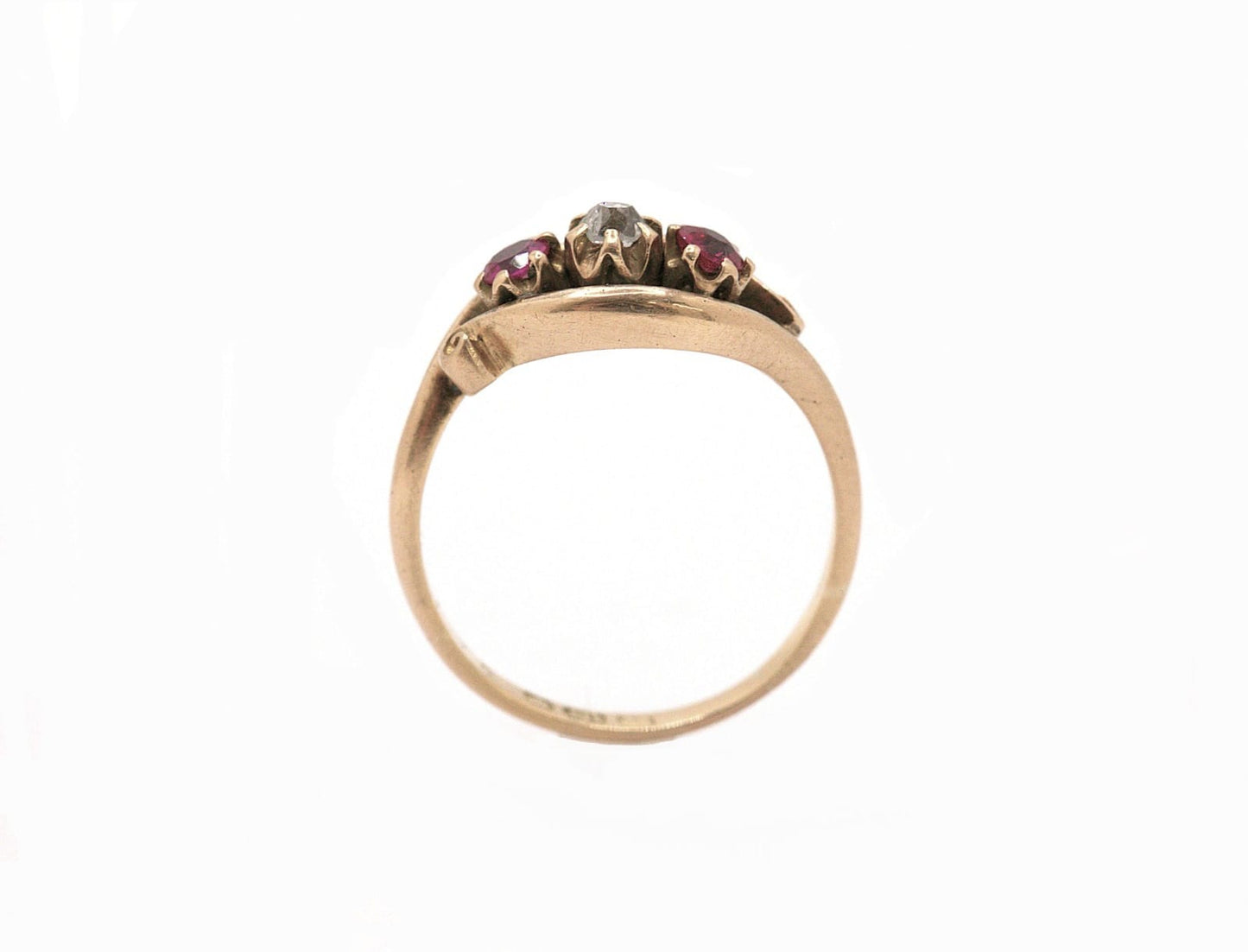Ruby & Diamond Trilogy Ring