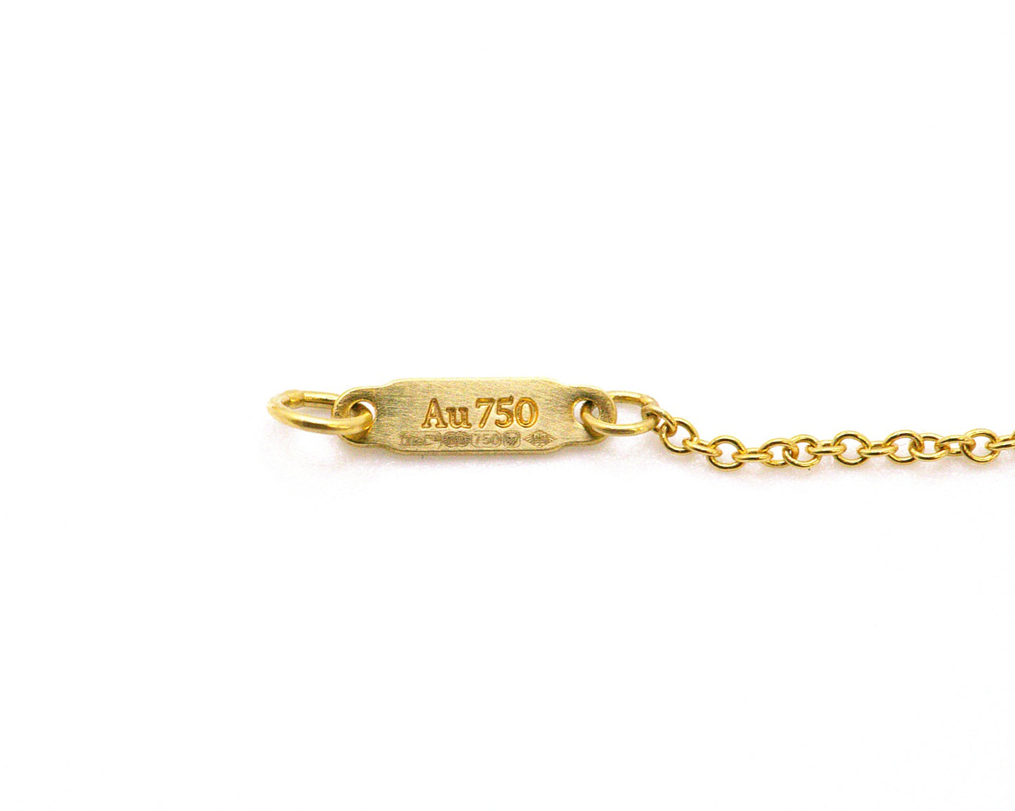 Tiffany & Co Jean Schlumberger Egg Charm 18ct Gold With Chain