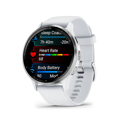 Garmin Venu 3 Whitestone with Silicone Strap Smartwatch