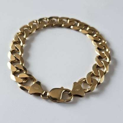 Curb Bracelet 9ct Yellow Gold