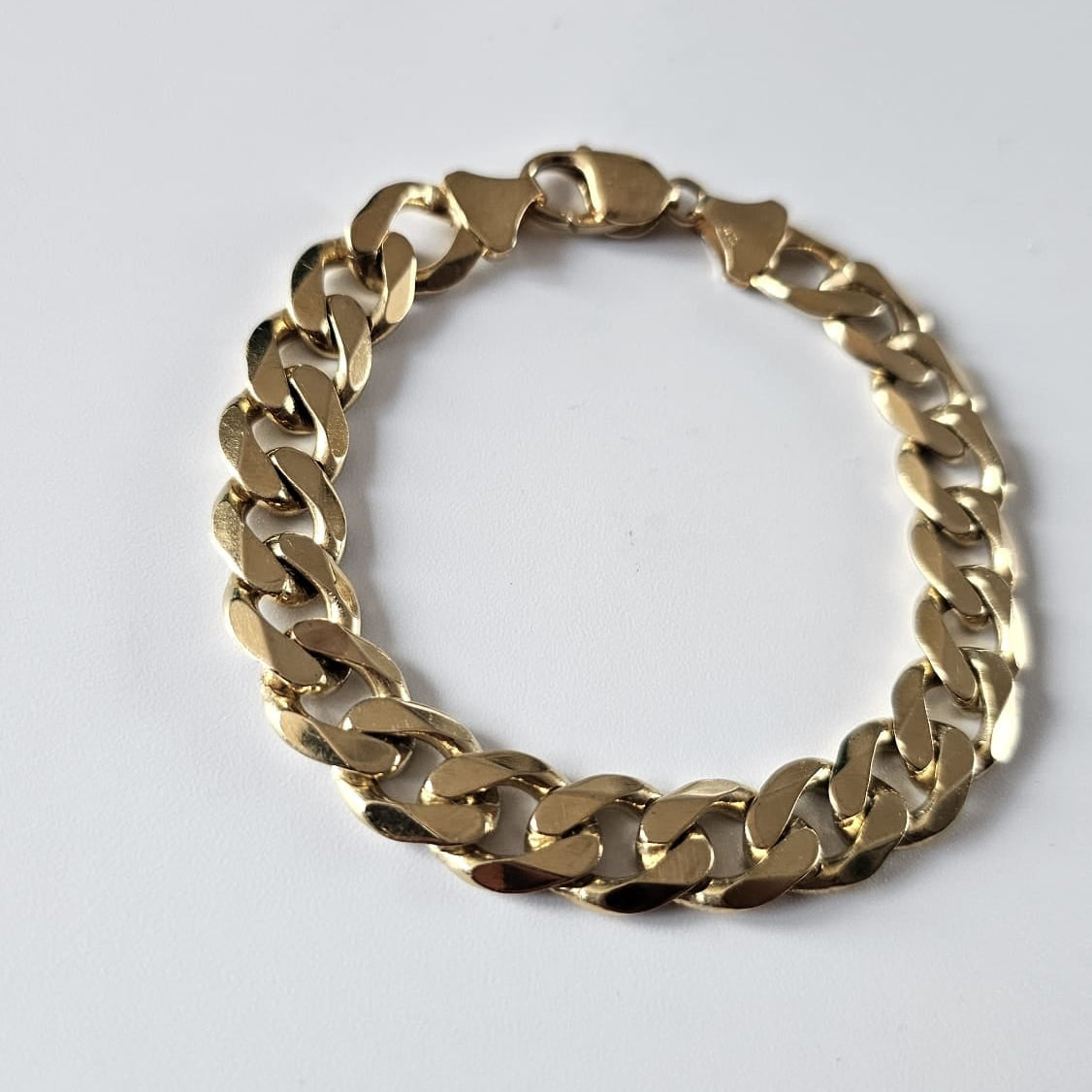 Curb Bracelet 9ct Yellow Gold