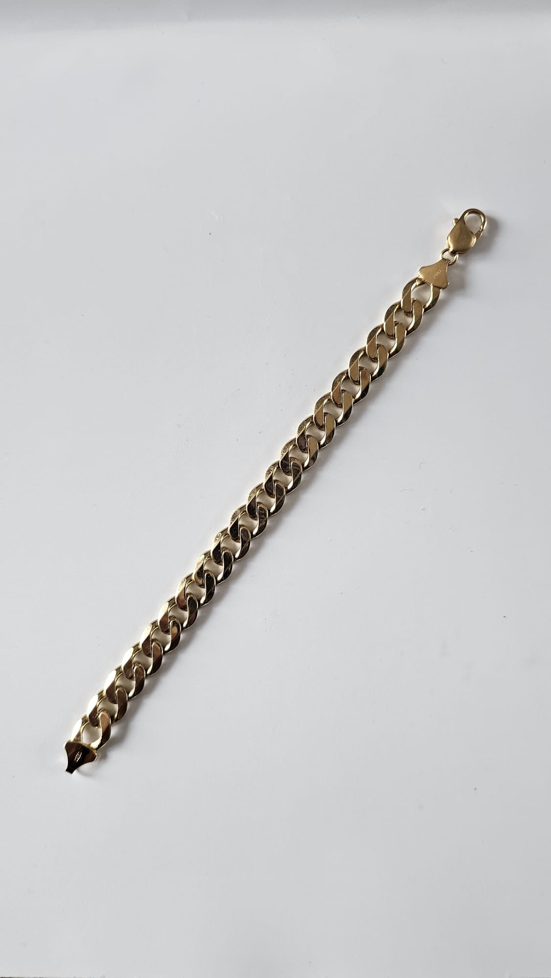 Curb Bracelet 9ct Yellow Gold