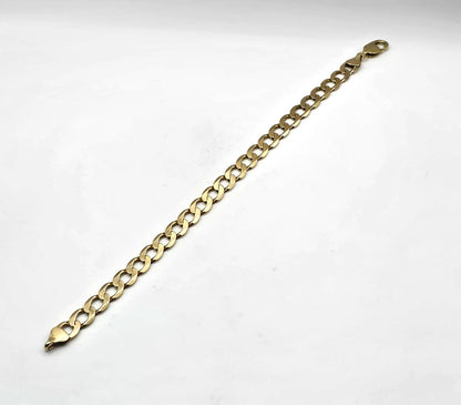 Curb Bracelet 9ct Yellow Gold