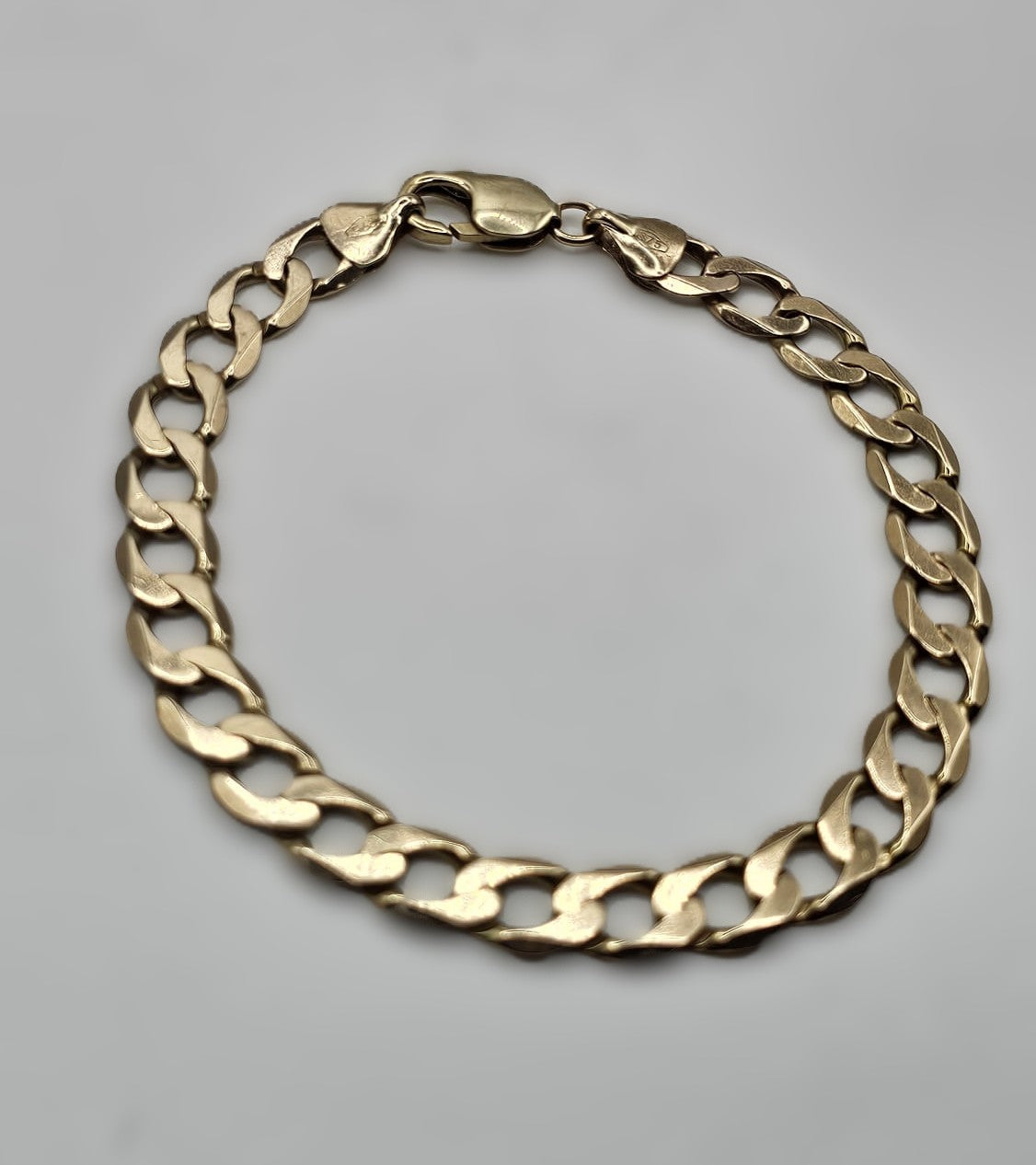 Curb Bracelet 9ct Yellow Gold
