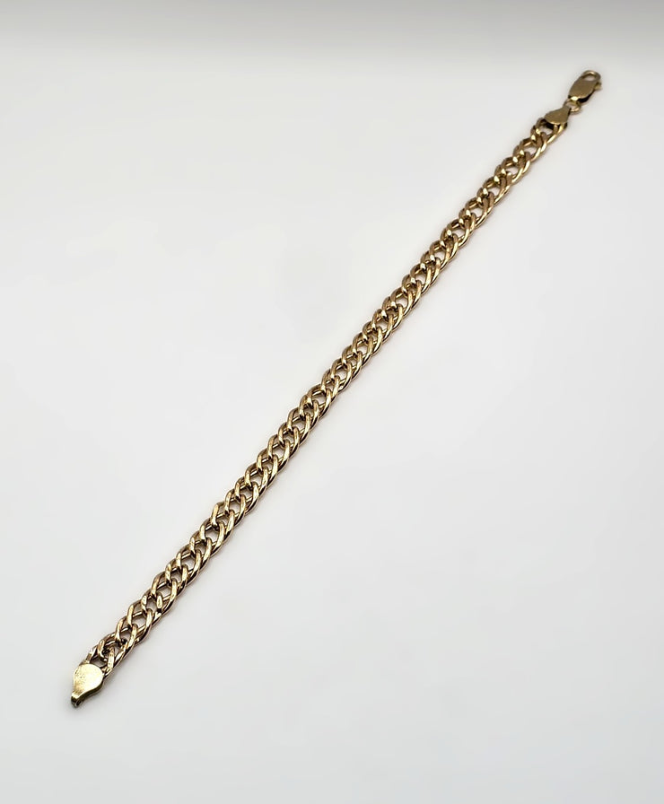 Curb Bracelet 9ct Yellow Gold