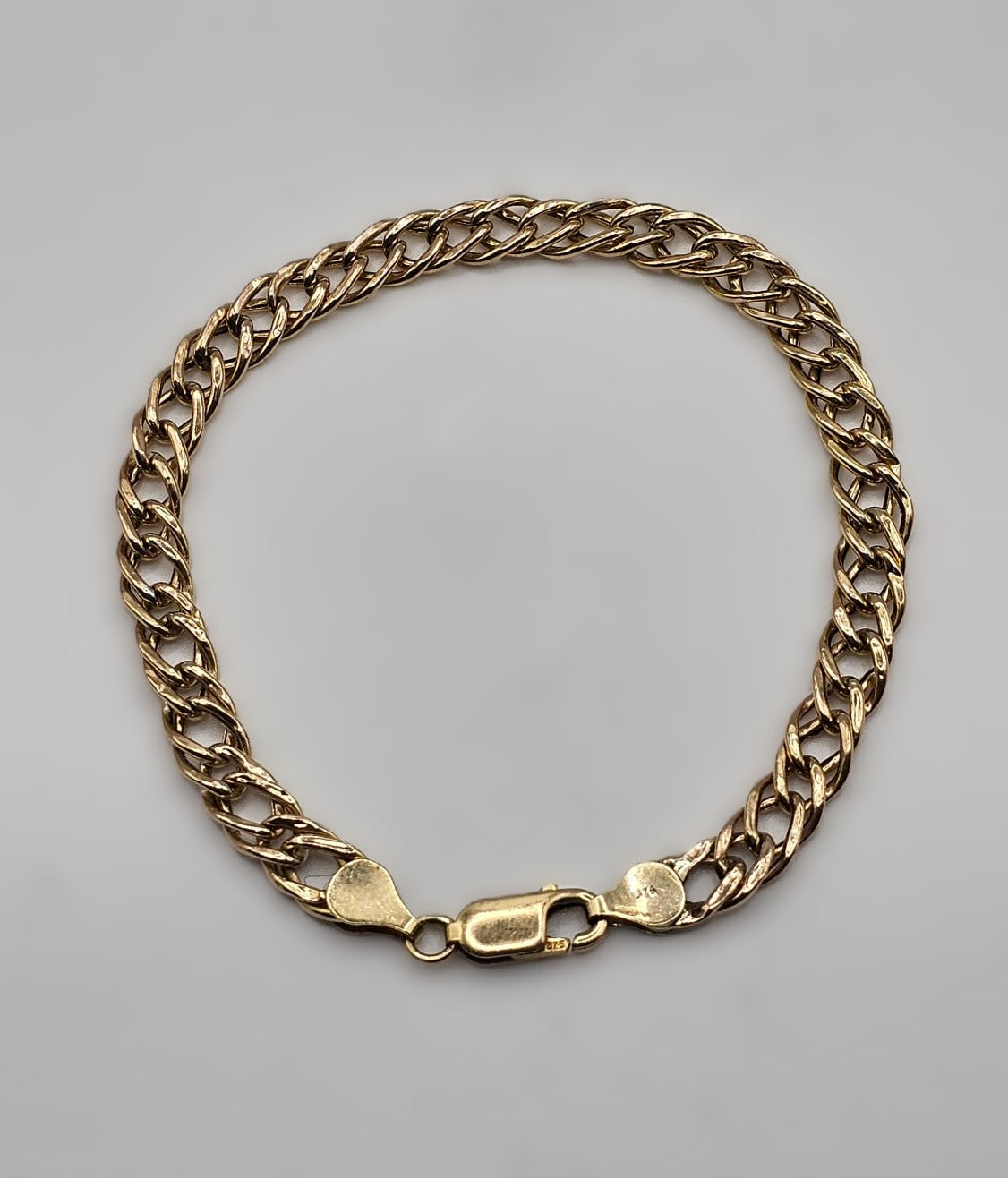 Curb Bracelet 9ct Yellow Gold