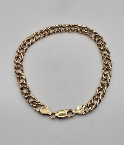 Curb Bracelet 9ct Yellow Gold