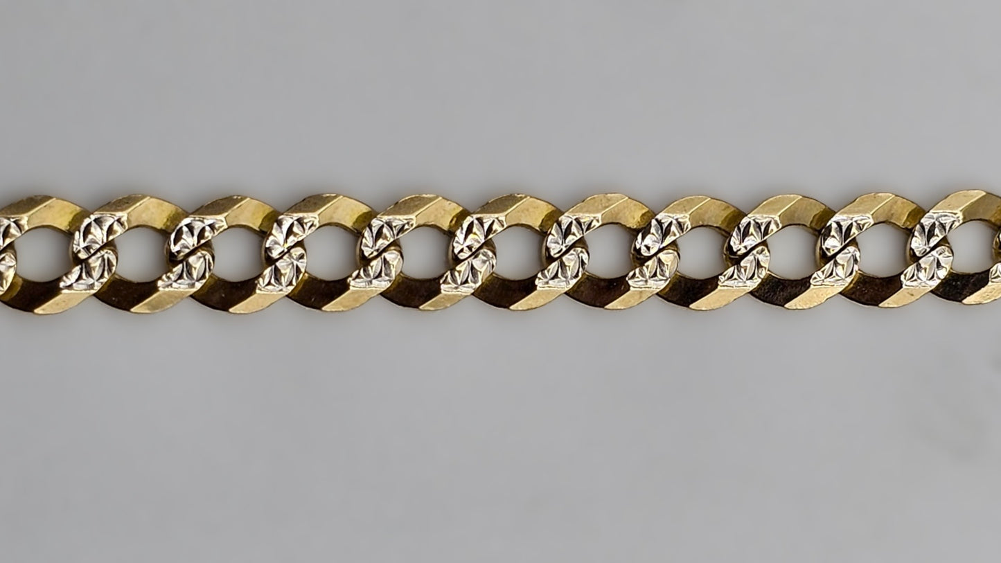 Curb Bracelet 9ct Yellow Gold