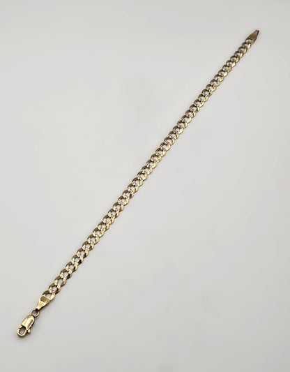 Curb Bracelet 9ct Yellow Gold