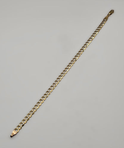 Curb Bracelet 9ct Yellow Gold