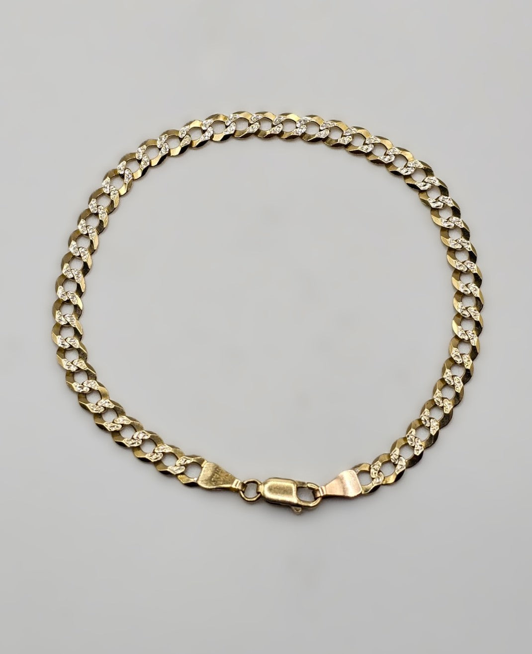 Curb Bracelet 9ct Yellow Gold