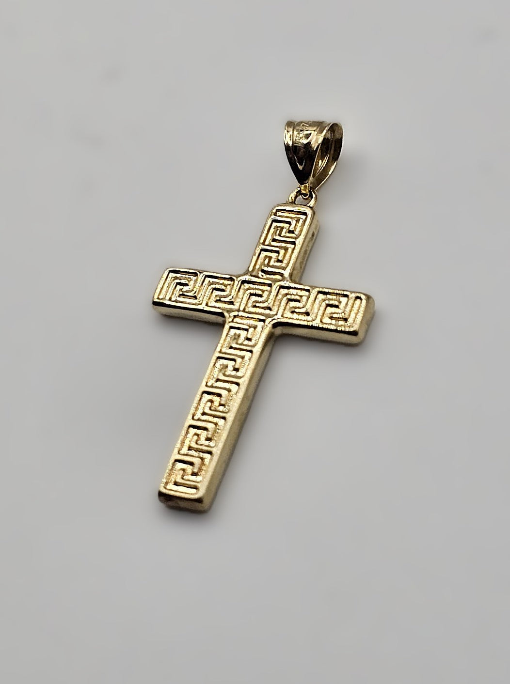 Cross Meander Design Pendant