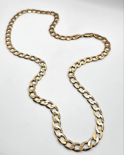 Curb Chain 9ct Yellow Gold