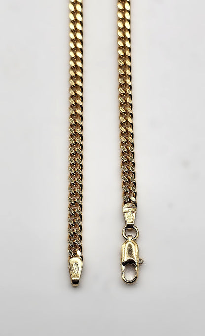 Curb Chain 9ct Yellow Gold