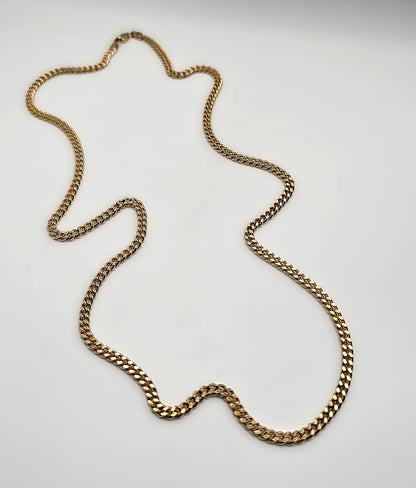 Curb Chain 9ct Yellow Gold