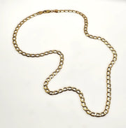 Heavy Curb Chain – 9ct Gold - 18"