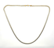 Long Curb Chain - 9ct Gold - 26"