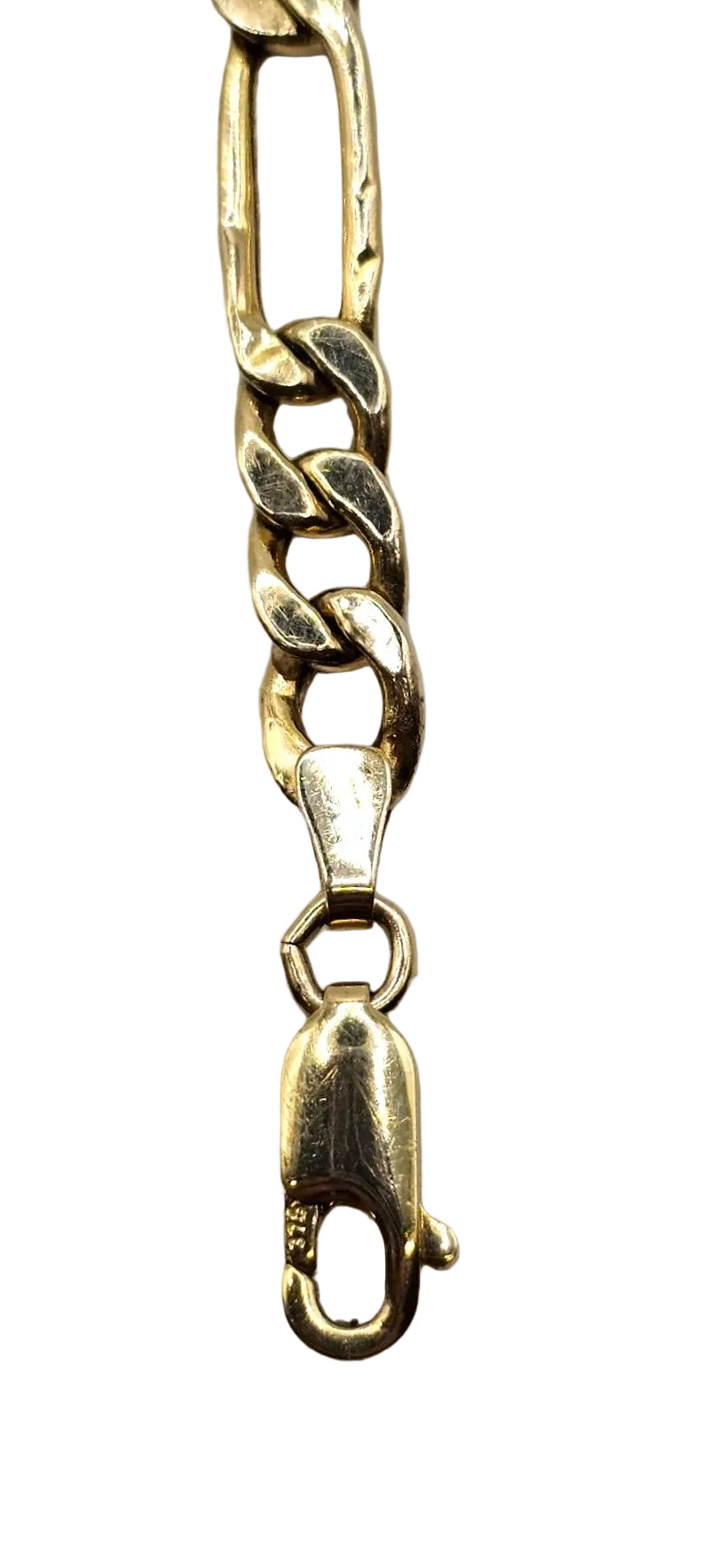 Figaro Bracelet 9ct Gold