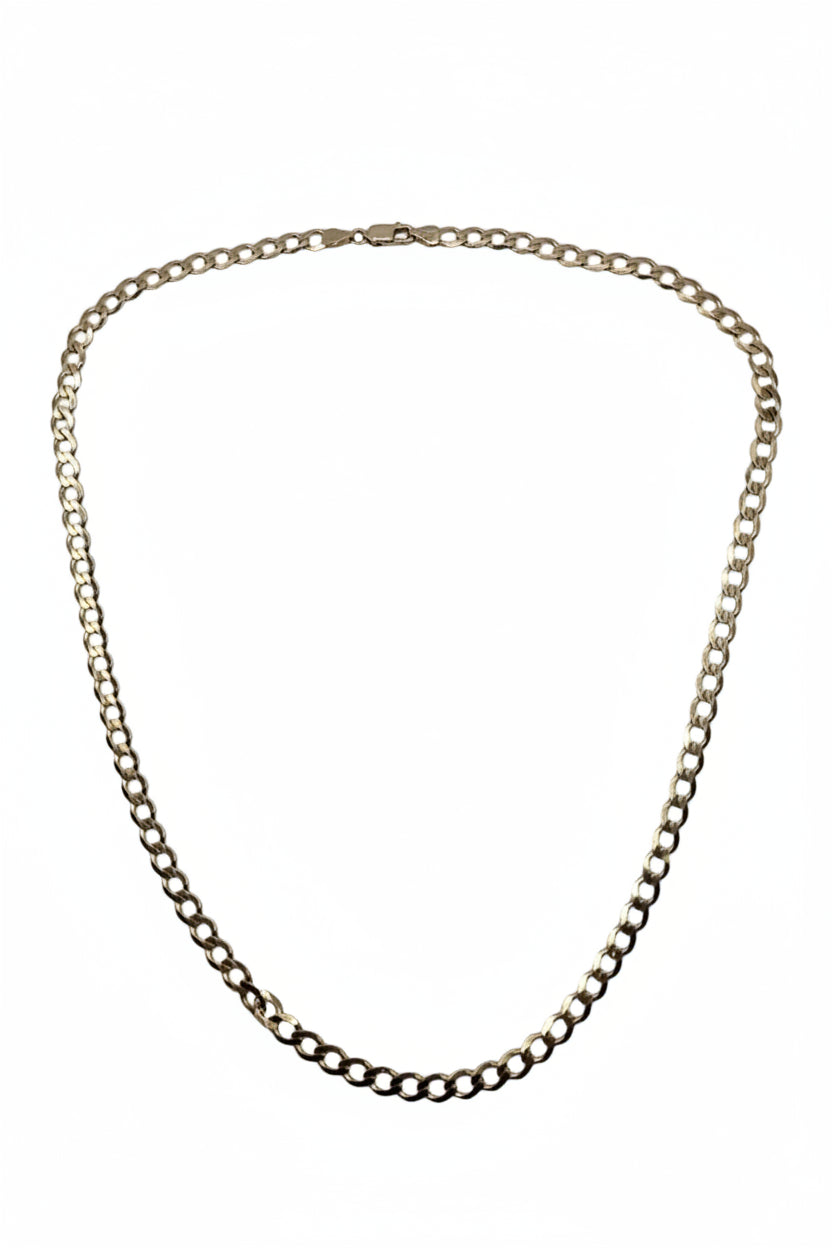 Curb Chain - 9ct Gold - 20"