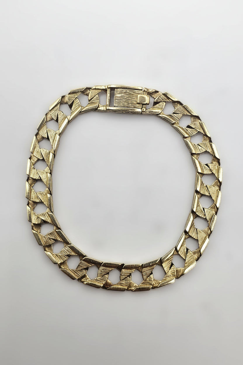 Curb Bracelet - 9ct Gold