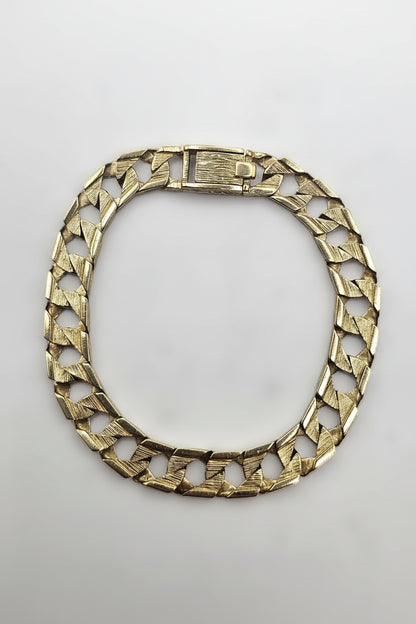Curb Bracelet - 9ct Gold