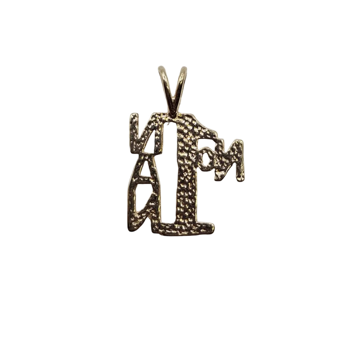 No.1 Nan Pendant - 9ct Gold