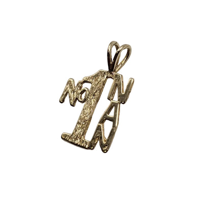 No.1 Nan Pendant - 9ct Gold