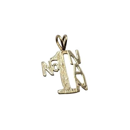 No.1 Nan Pendant - 9ct Gold