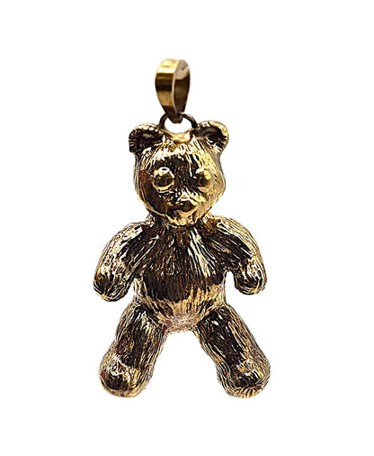 Teddy Bear Pendant 9ct Gold