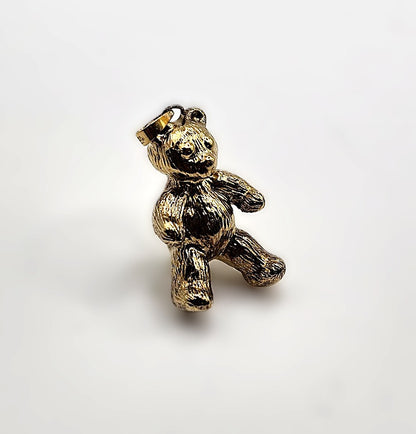 Teddy Bear Pendant 9ct Gold