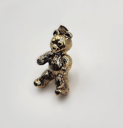 Teddy Bear Pendant 9ct Gold