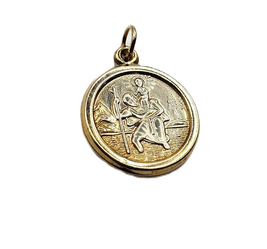 St Christophers Pendant - 9ct Gold