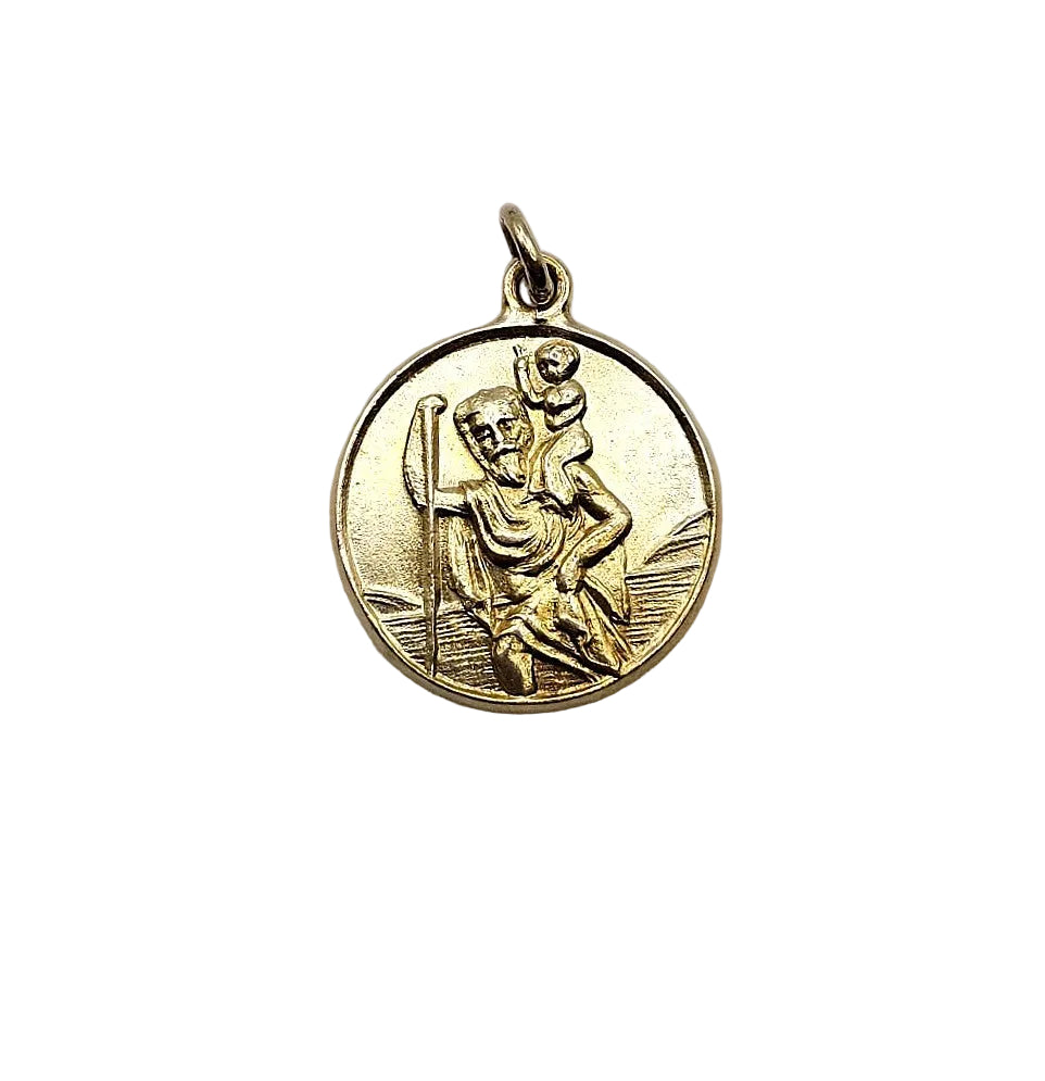 St Christopher Pendant - 9ct Gold
