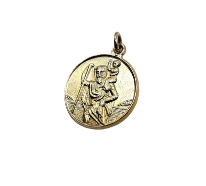 St Christopher Pendant - 9ct Gold