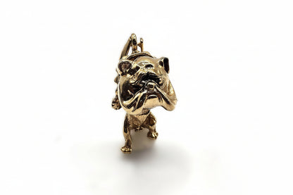 Bulldog Pendant - 9ct Gold