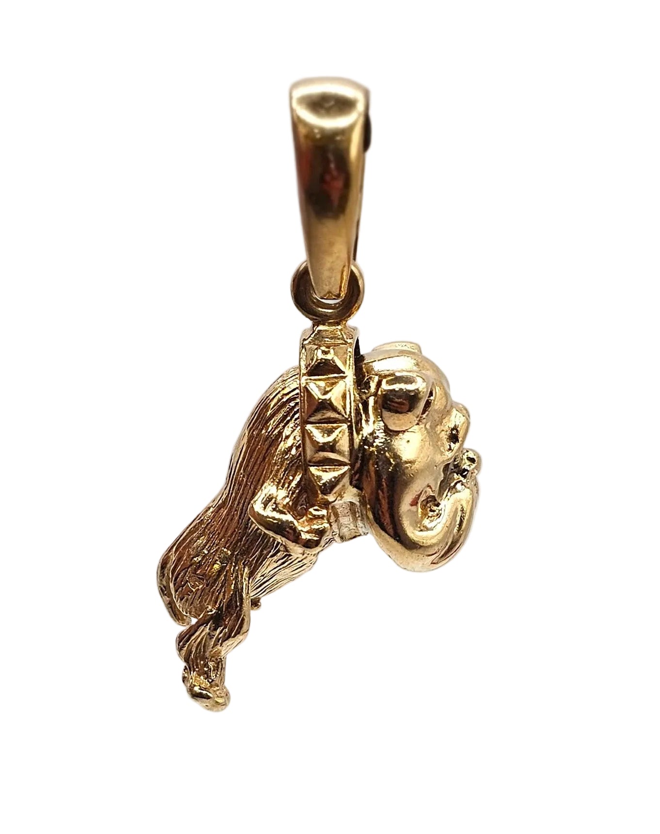 Bulldog Pendant - 9ct Gold